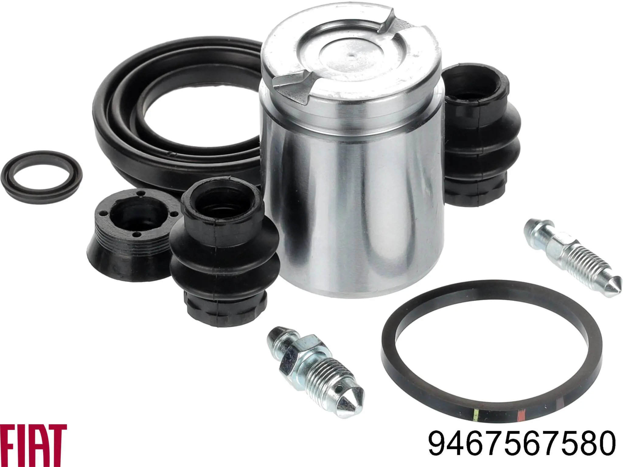 9467567580 Fiat/Alfa/Lancia Suporte do freio traseiro direito