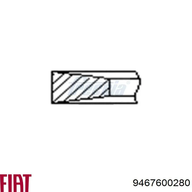 Compre 039RS001150N0 Mahle Original Kit de anéis de pistão de motor, STD.