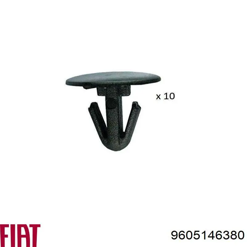 162880 Triclo Cápsula (prendedor) de isolador térmico da capota