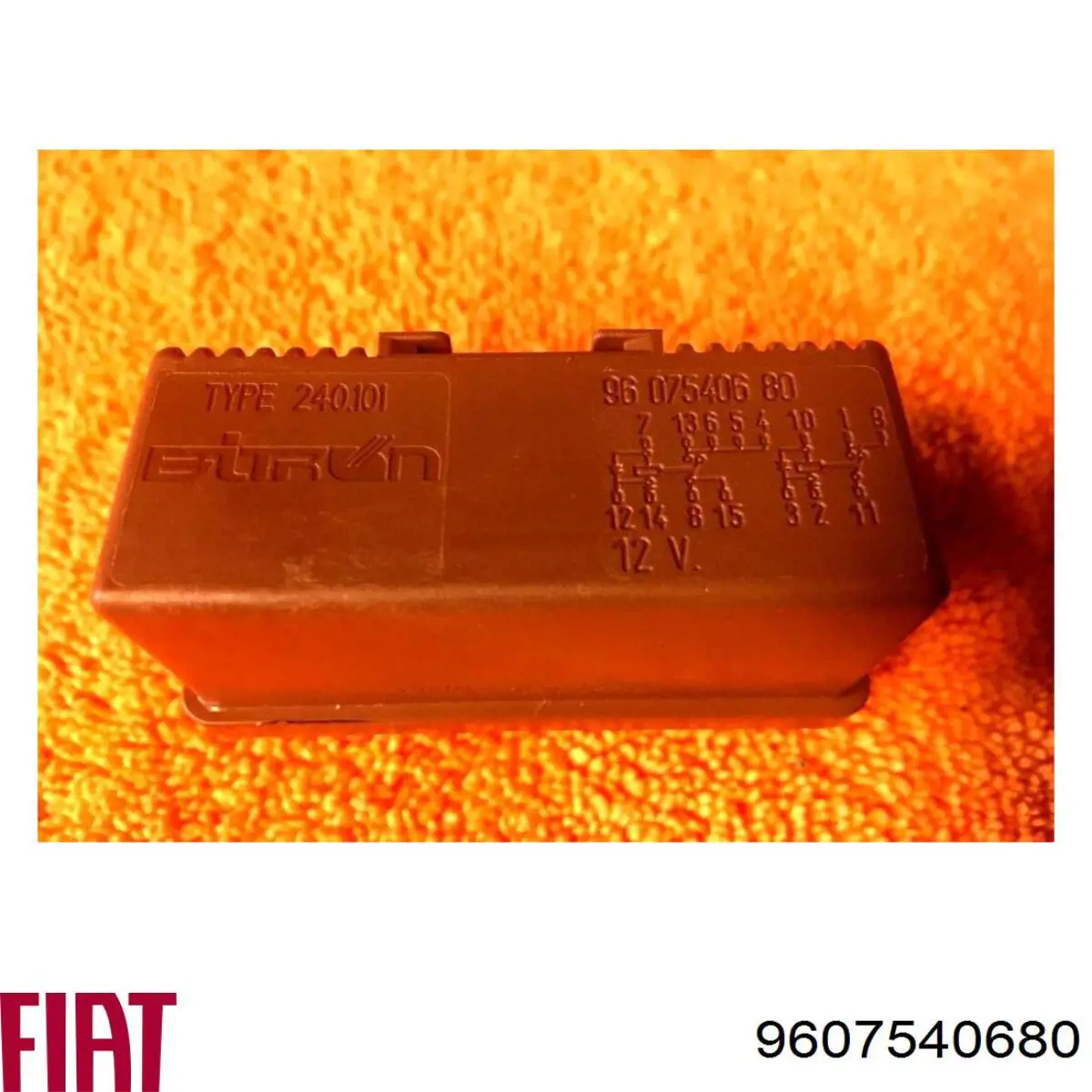 Compre 9607540680 Fiat/Alfa/Lancia Relê de bomba de gasolina elétrica