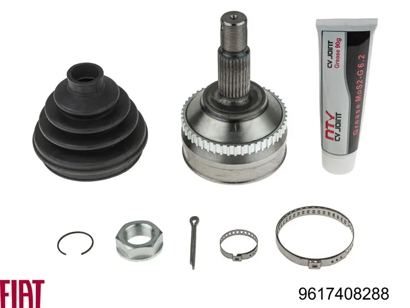 Compre 9617408288 Fiat/Alfa/Lancia Semieixo (acionador) dianteiro direito