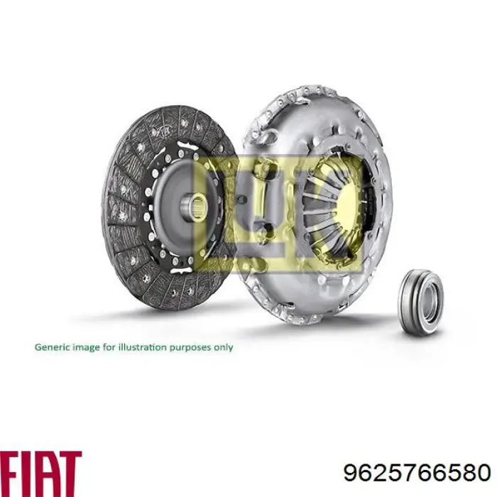 Disco de embraiagem 9625766580 Fiat/Alfa/Lancia