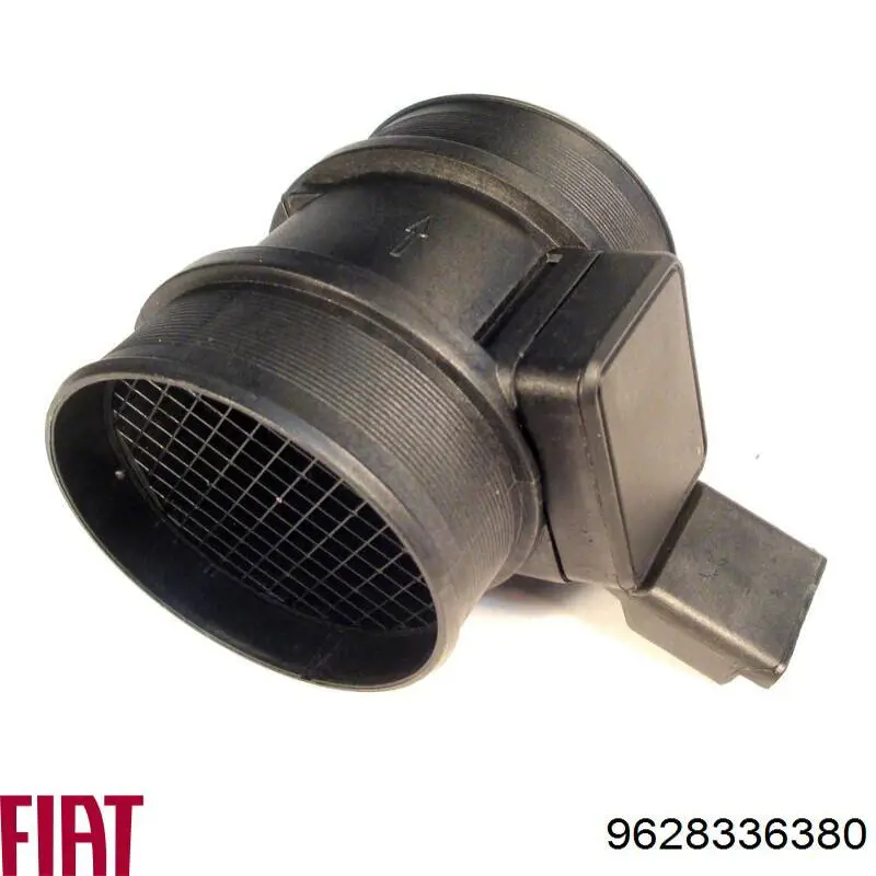 Sensor de fluxo (consumo) de ar, medidor de consumo M.A.F. - (Mass Airflow) Fiat/Alfa/Lancia 9628336380