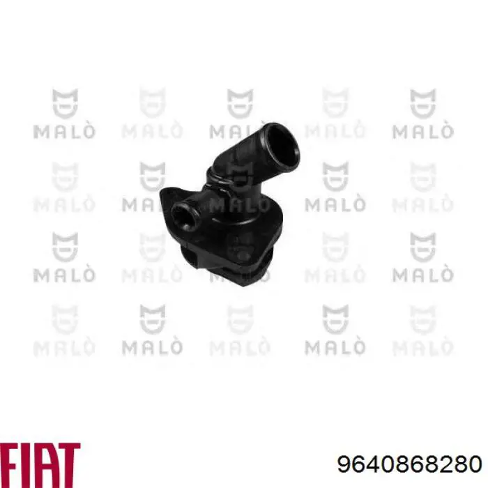 Compre 9640868280 Fiat/Alfa/Lancia Flange do sistema de esfriamento (união em T)