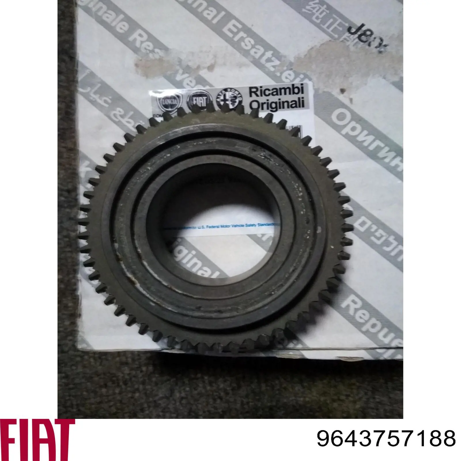 9643757188 Fiat/Alfa/Lancia Roda dentada propulsionada de 4ª velocidade