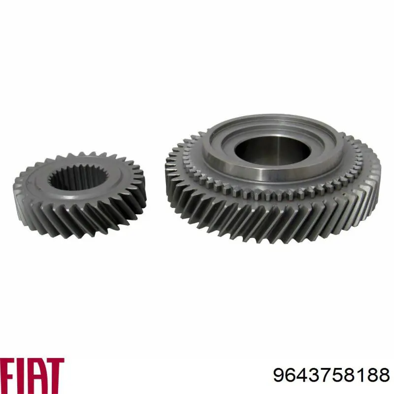 Roda dentada propulsionada de 5ª velocidade 9643758188 Fiat/Alfa/Lancia
