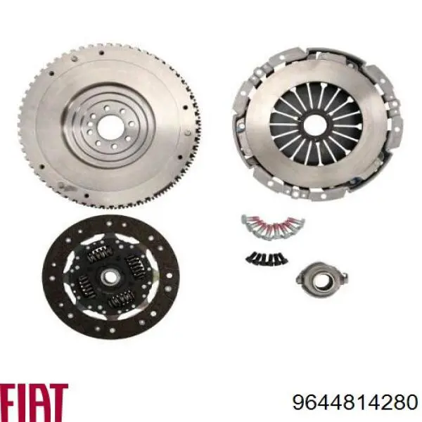 Compre 9644814280 Fiat/Alfa/Lancia Kit de embraiagem (3 peças)