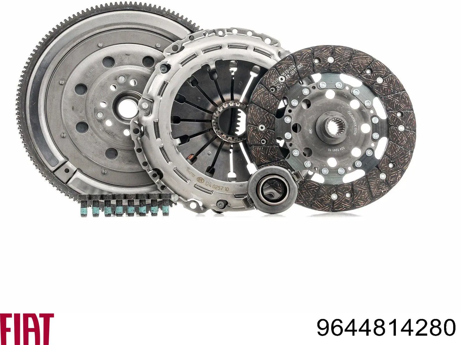 9644814280 Fiat/Alfa/Lancia Kit de embraiagem (3 peças)