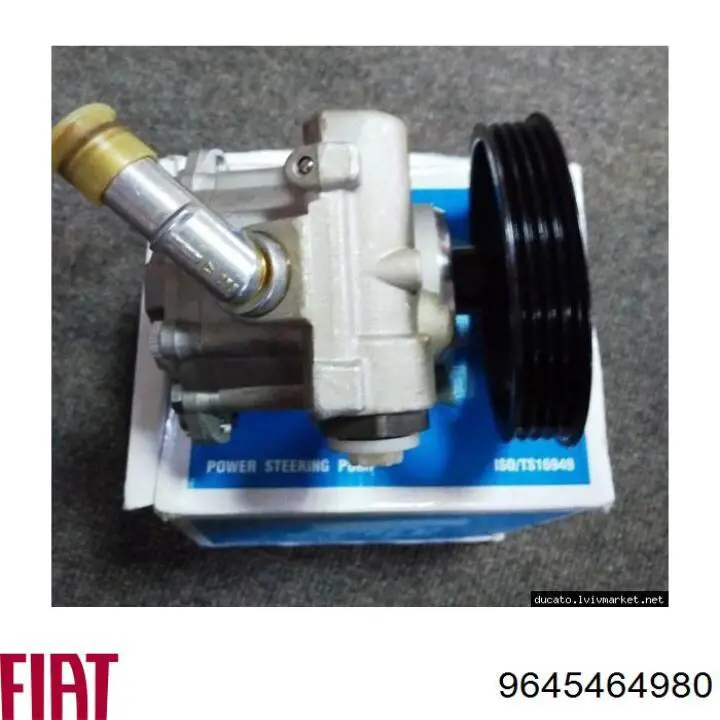 Bomba da Direção hidrâulica assistida 9645464980 Fiat/Alfa/Lancia