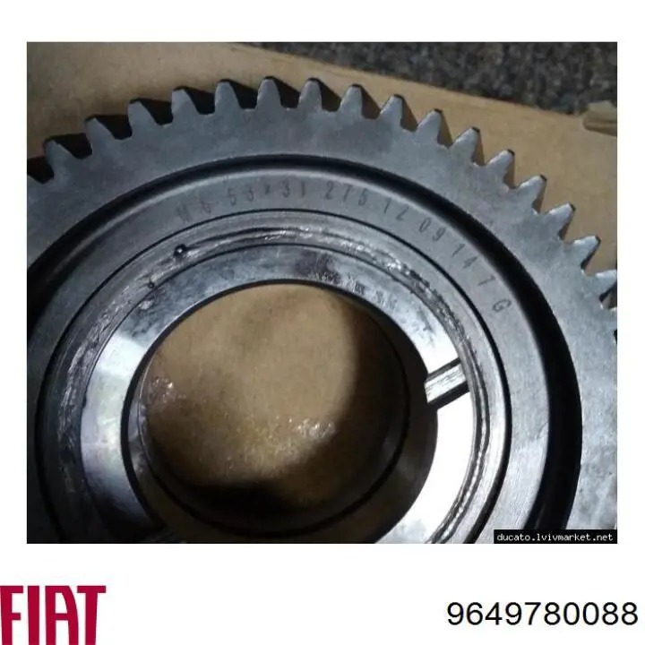 Roda dentada motriz de 6ª velocidade Peugeot/Citroen 9649780088 preço, a partir de 106,17 USD