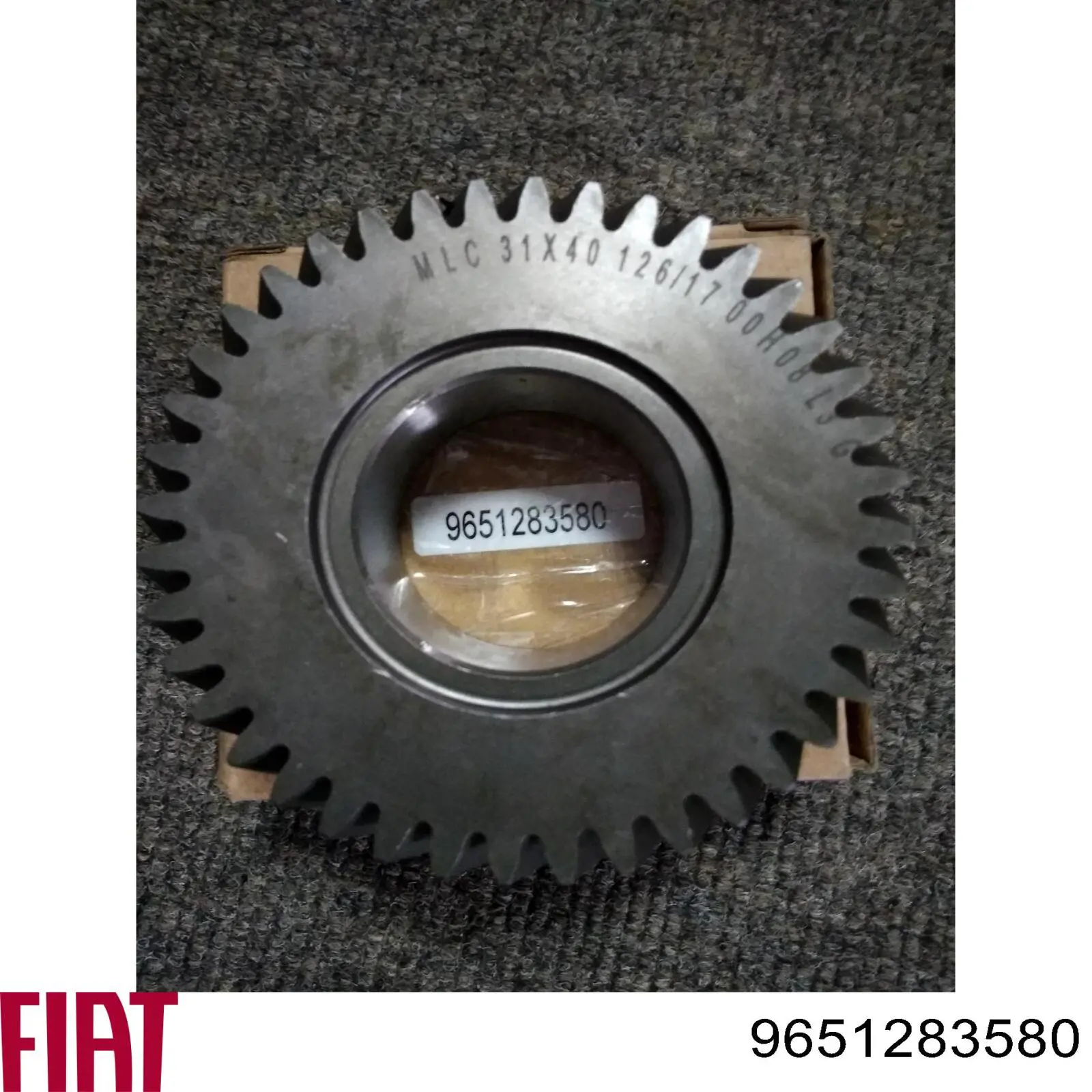 9651283580 Fiat/Alfa/Lancia Roda dentada propulsionada de 3ª velocidade