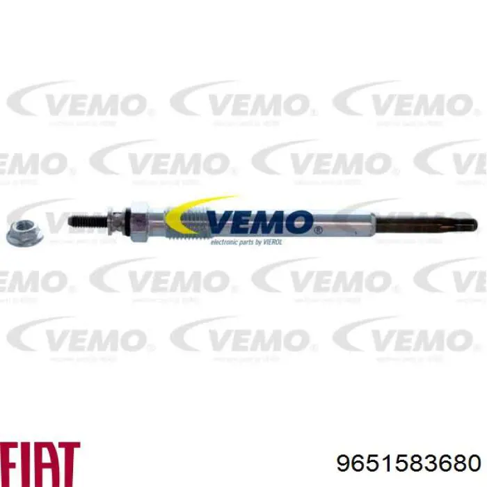 9651583680 Fiat/Alfa/Lancia Vela de incandescência