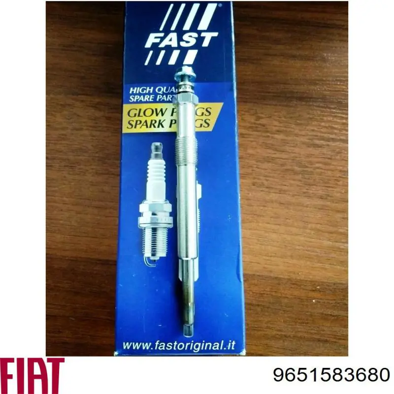 Compre 9651583680 Fiat/Alfa/Lancia Vela de incandescência