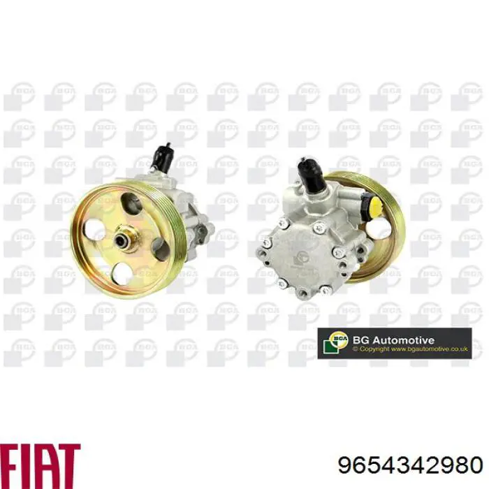 9654342980 Fiat/Alfa/Lancia Bomba da Direção hidrâulica assistida