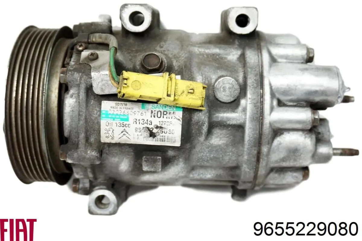 Compressor de aparelho de ar condicionado Fiat/Alfa/Lancia 9655229080 preço, a partir de 147,55 USD