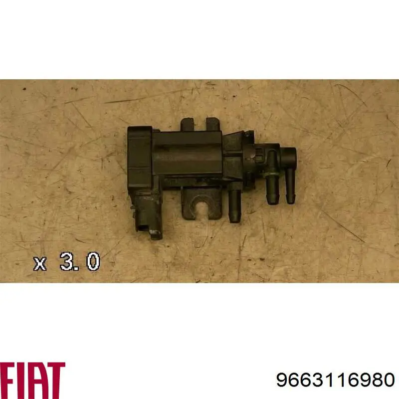 Convertidor de pressão (solenoide) de supercompressão Fiat/Alfa/Lancia 9663116980 preço, a partir de 39,16 USD