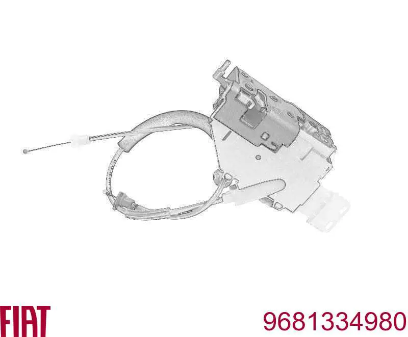 Fecho da porta dianteira direita Peugeot/Citroen 9681334980 preço, a partir de 118,70 USD