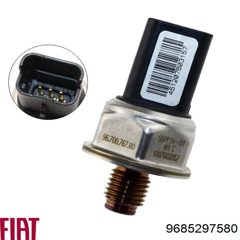 9685297580 Fiat/Alfa/Lancia Distribuidor de combustível (rampa)