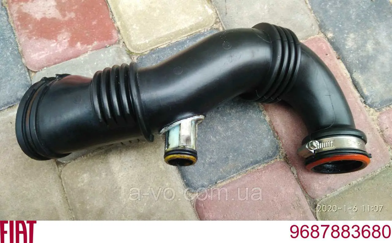 Cano derivado de ar, saída de filtro de ar Fiat/Alfa/Lancia 9687883680 preço, a partir de 30,89 USD