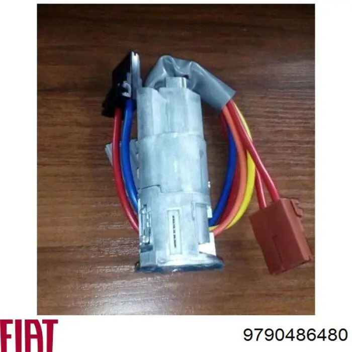 9790486480 Fiat/Alfa/Lancia Fechadura da porta de encendido com chaves, kit