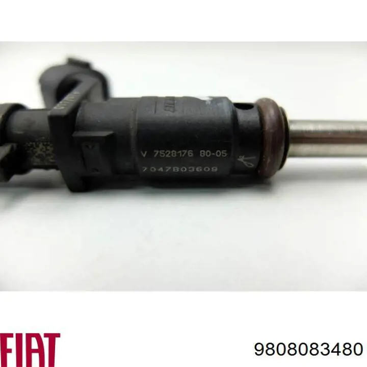 Tubo de combustível de retorno desde a Bomba de Combustível de Pressão Alta até o filtro 9808083480 Fiat/Alfa/Lancia