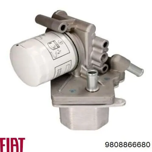 Caixa do filtro de óleo 9808866680 Fiat/Alfa/Lancia