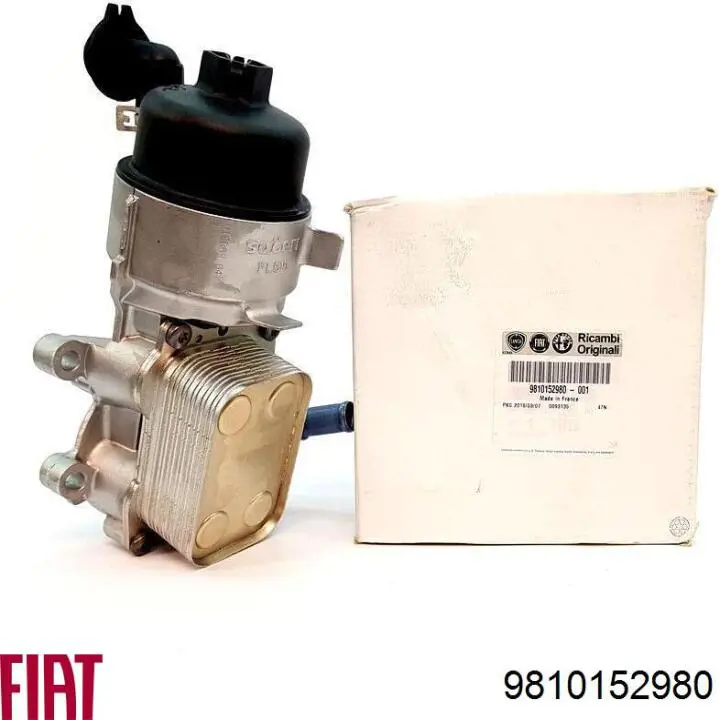 9810152980 Fiat/Alfa/Lancia Caixa do filtro de óleo