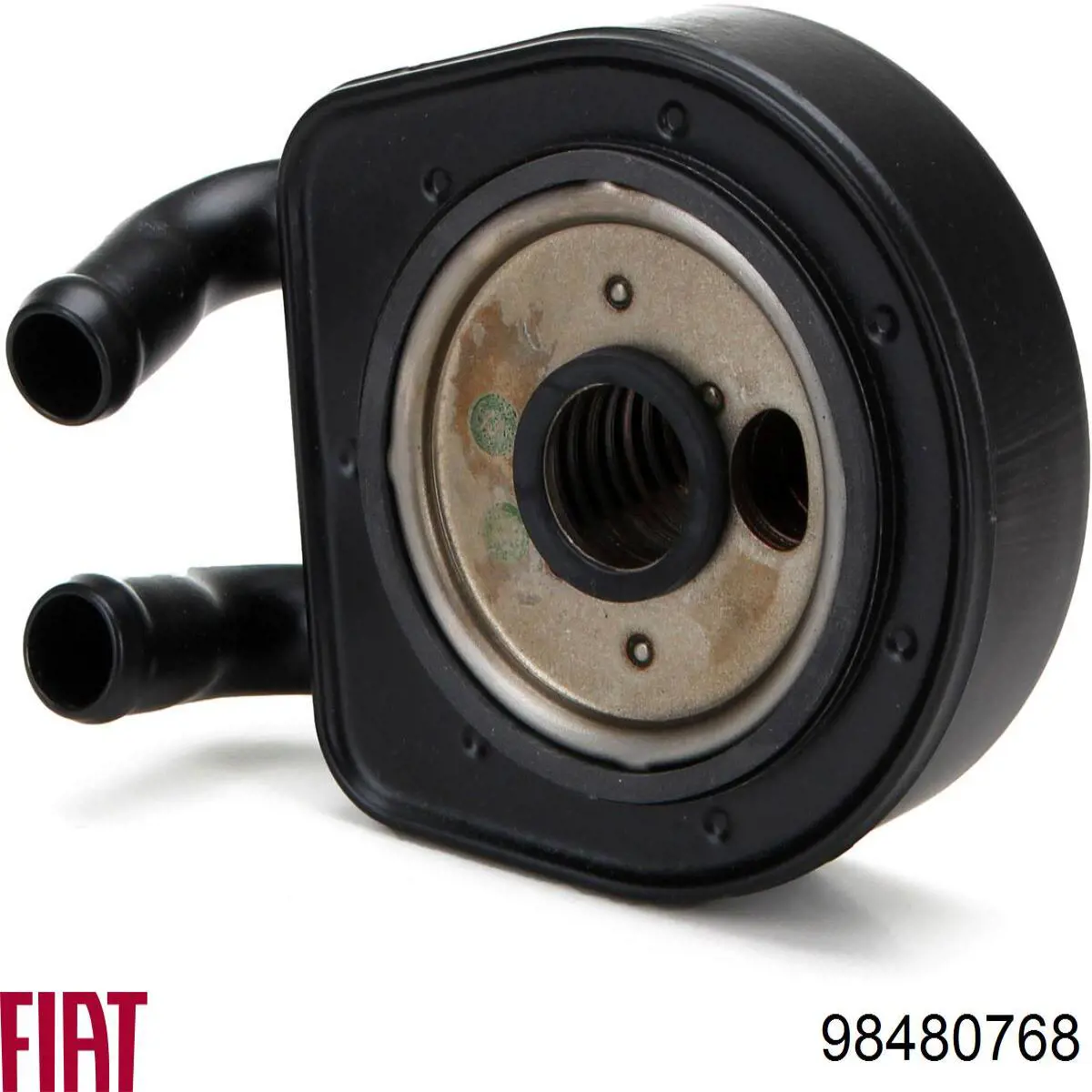 Radiador de óleo (frigorífico), debaixo de filtro 98480768 Fiat/Alfa/Lancia