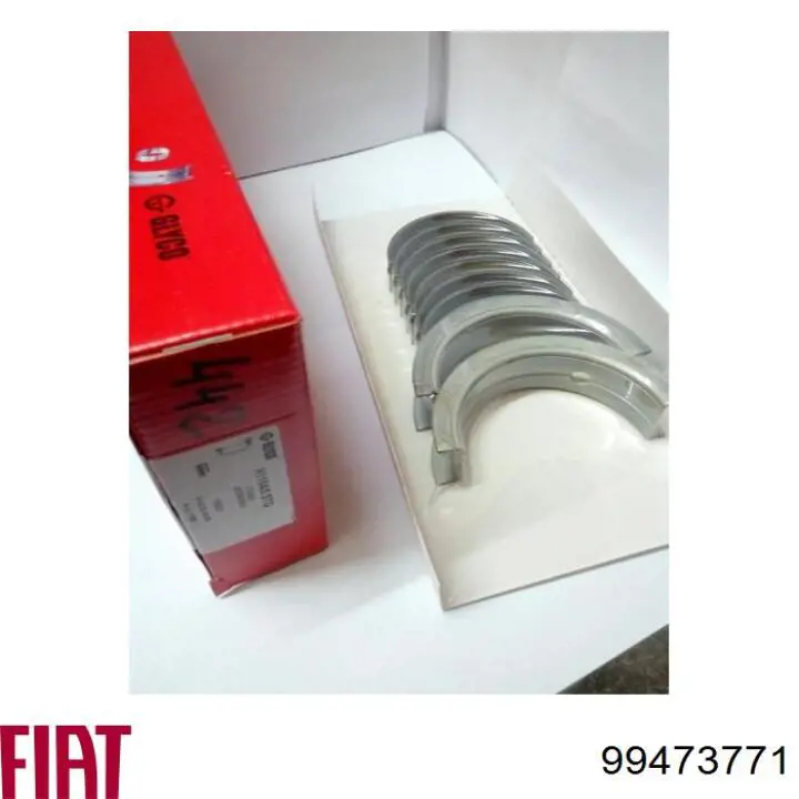 Compre 99473771 Fiat/Alfa/Lancia Folhas inseridas principais de cambota, kit, padrão (STD)