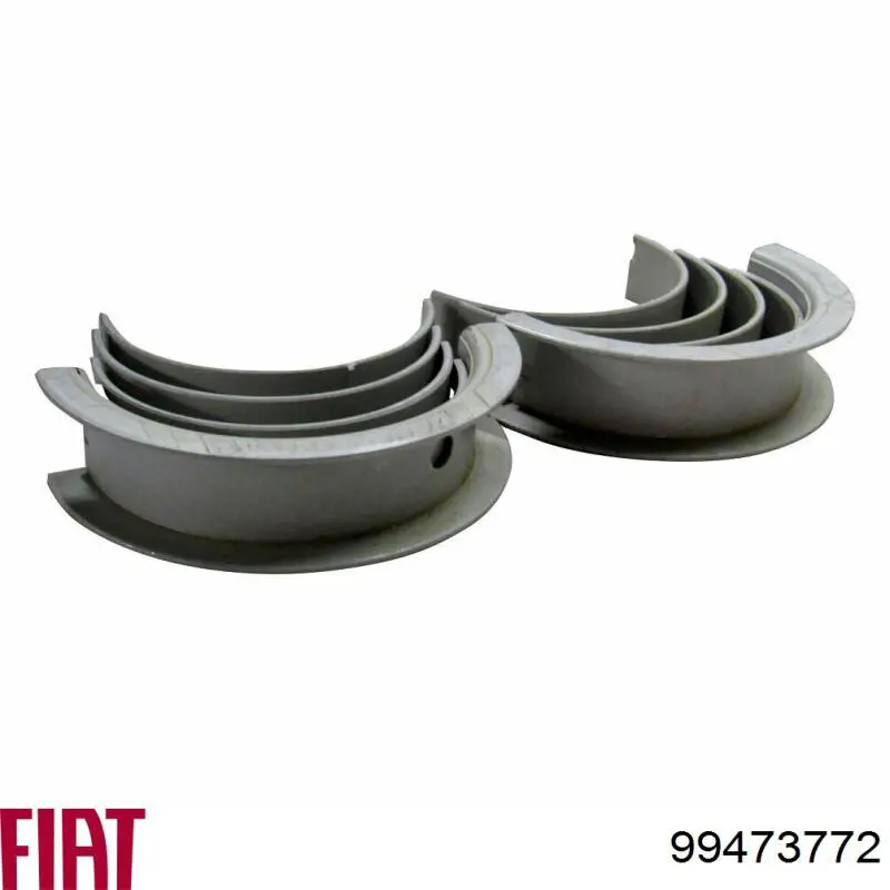 99473772 Fiat/Alfa/Lancia Folhas inseridas principais de cambota, kit, 1ª reparação ( + 0,25)