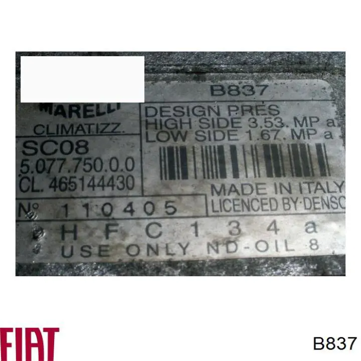 Regulador de revoluções de ventilador de esfriamento (unidade de controlo) Fiat/Alfa/Lancia B837 preço, a partir de 24,44 USD