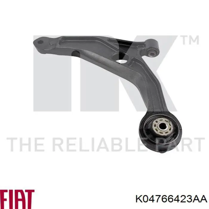 Compre K04766423AA Fiat/Alfa/Lancia Braço oscilante inferior esquerdo de suspensão dianteira