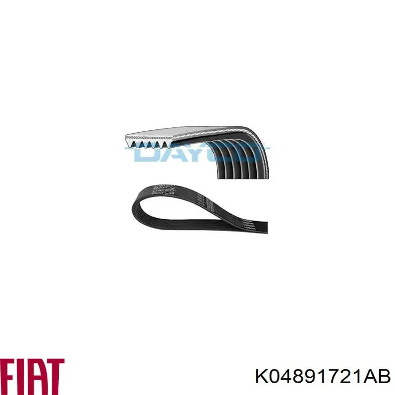 Correia dos conjuntos de transmissão Fiat/Alfa/Lancia K04891721AB preço, a partir de 24,67 USD