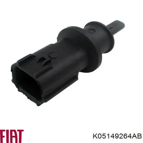 K05149264AB Fiat/Alfa/Lancia Sensor de temperatura do meio ambiente