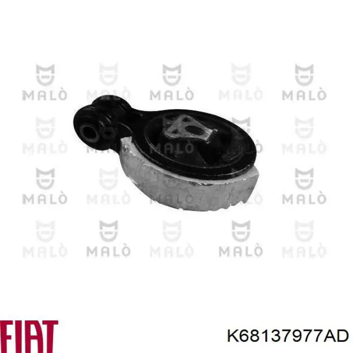 68137977AD Chrysler Coxim (suporte) direito dianteiro de motor