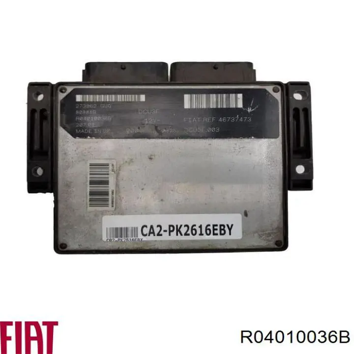 Módulo de direção (Centralina eletrônica) de motor Fiat/Alfa/Lancia 55199395