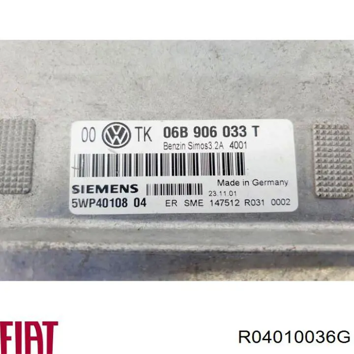  Módulo de direção (Centralina eletrônica) de motor Fiat Doblo I сaixa (223) (2001 - 2010) I