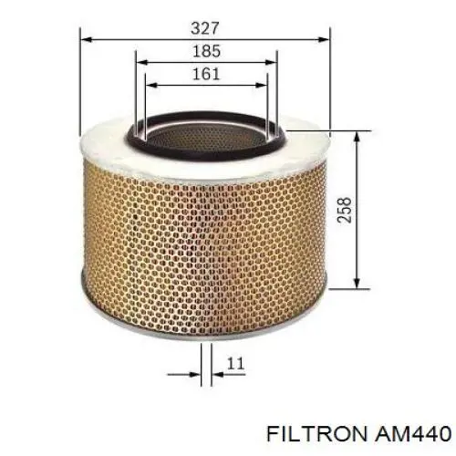 Filtro de ar Filtron AM440 preço, a partir de 66,91 USD