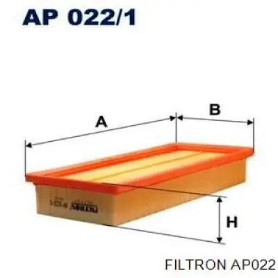 Compre AP022 Filtron Filtro de ar