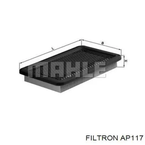 Compre AP117 Filtron Filtro de ar