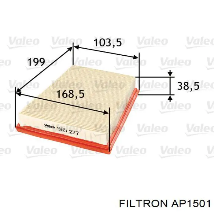 Filtro de ar Filtron AP1501 preço, a partir de 10,71 USD