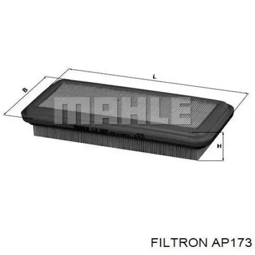 Compre AP173 Filtron Filtro de ar