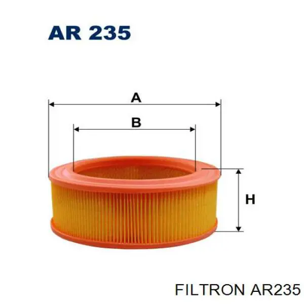 Compre AR235 Filtron Filtro de ar
