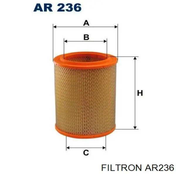 Filtro de ar Filtron AR236 preço, a partir de 7,26 USD