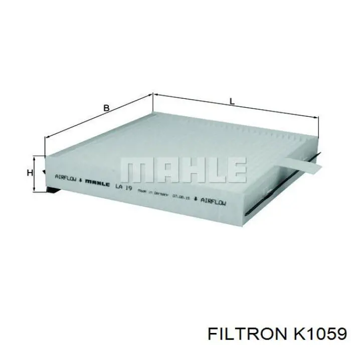 Filtro de salão Filtron K1059 preço, a partir de 17,82 USD