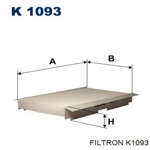 Filtro de salão Filtron K1093 preço, a partir de 10,05 USD