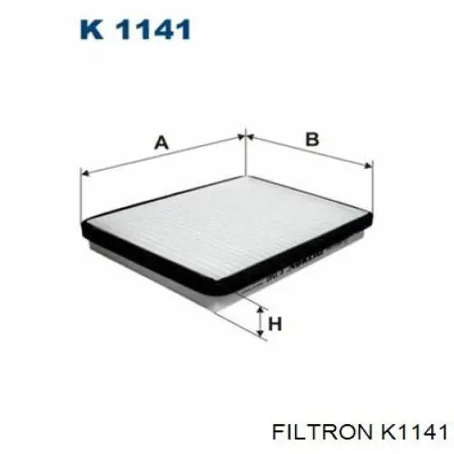Filtro de salão Filtron K1141 preço, a partir de 9,24 USD