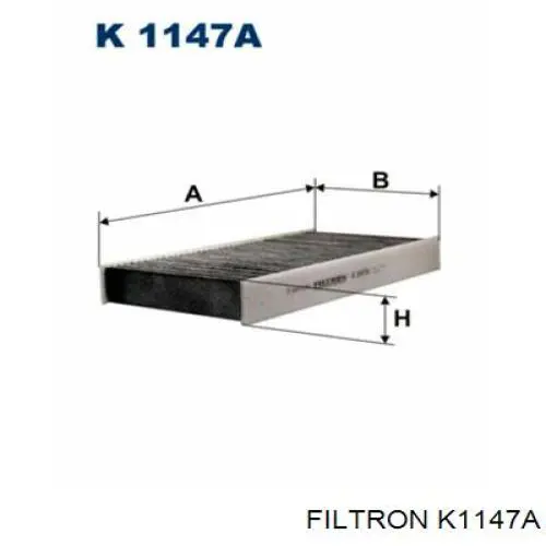 Compre K1147A Filtron Filtro de salão