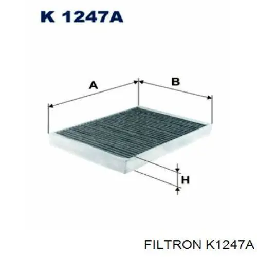 Filtro de salão Filtron K1247A preço, a partir de 15,33 USD