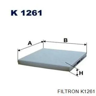 Filtro de salão Filtron K1261 preço, a partir de 13,33 USD